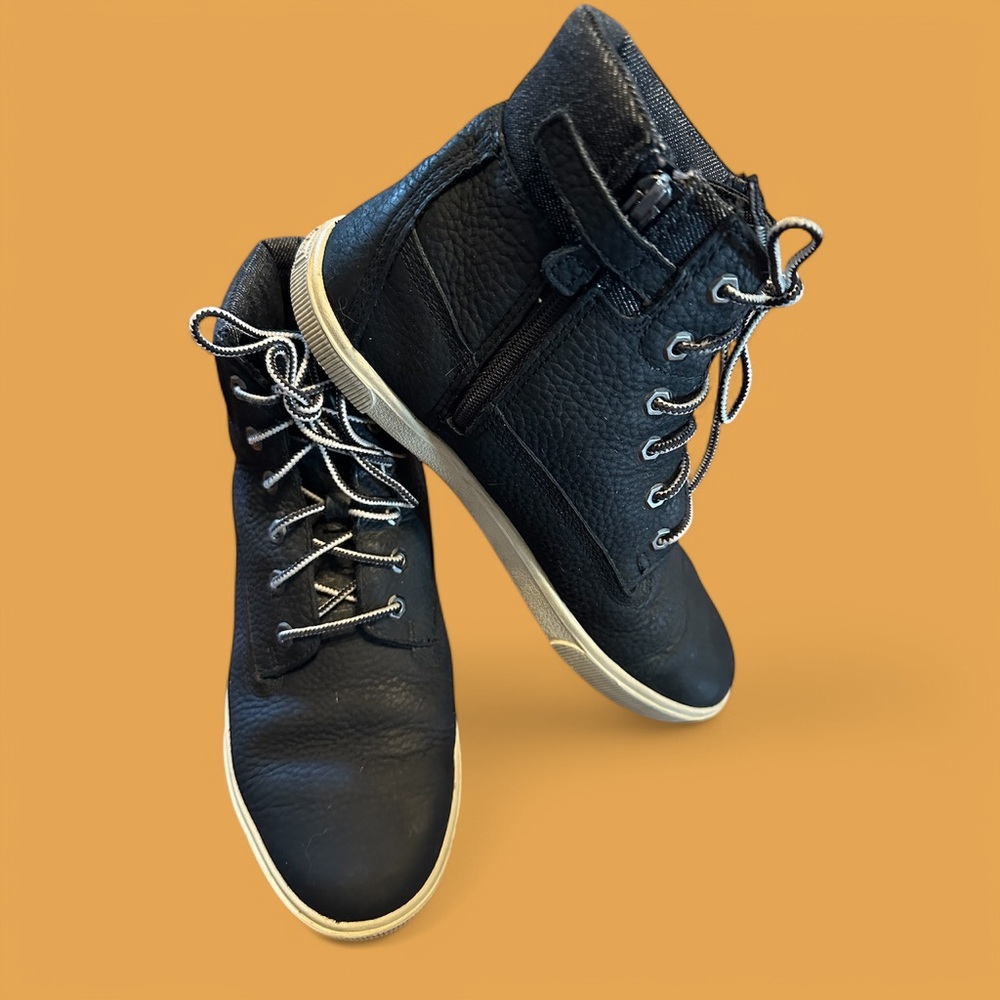 Black High-Top Boy’s Shoes